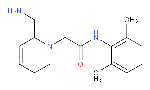 2-(2-(aminomethyl)-5,6-dihydropyridin-1(2H)-yl)-N-(2,6-dimethylphenyl)acetamide