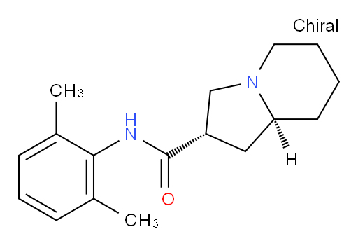 (2S,8aS)-N-(2,6-dimethylphenyl)octahydroindolizine-2-carboxamide