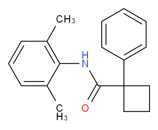 N-(2,6-dimethylphenyl)-1-phenylcyclobutanecarboxamide