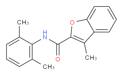 N-(2,6-dimethylphenyl)-3-methylbenzofuran-2-carboxamide