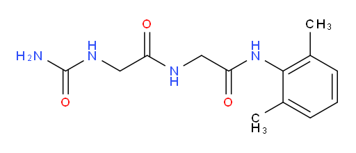N-(2,6-dimethylphenyl)-2-(2-ureidoacetamido)acetamide