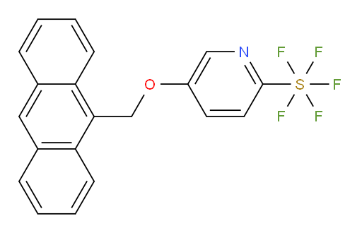 5-(anthracen-9-ylmethoxy)pyridine-2-ylsulfur pentafluoride