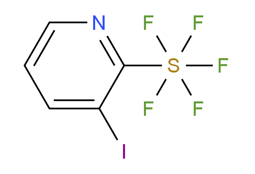 3-iodopyridine-2-ylsulfur pentafluoride