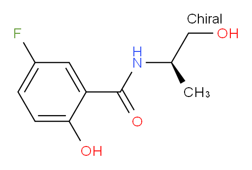 (R)-5-fluoro-2-hydroxy-N-(1-hydroxypropan-2-yl)benzamide