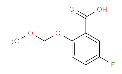 5-fluoro-2-(methoxymethoxy)benzoic acid