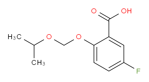 5-fluoro-2-(isopropoxymethoxy)benzoic acid