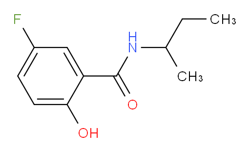 N-(sec-butyl)-5-fluoro-2-hydroxybenzamide