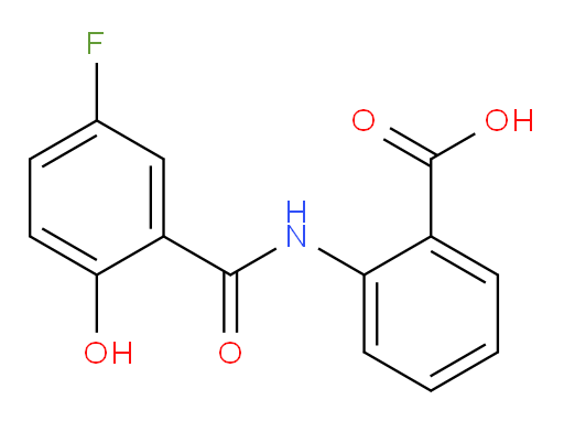 2-(5-fluoro-2-hydroxybenzamido)benzoic acid