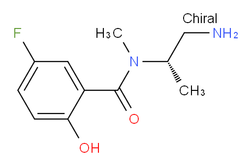 (S)-N-(1-aminopropan-2-yl)-5-fluoro-2-hydroxy-N-methylbenzamide
