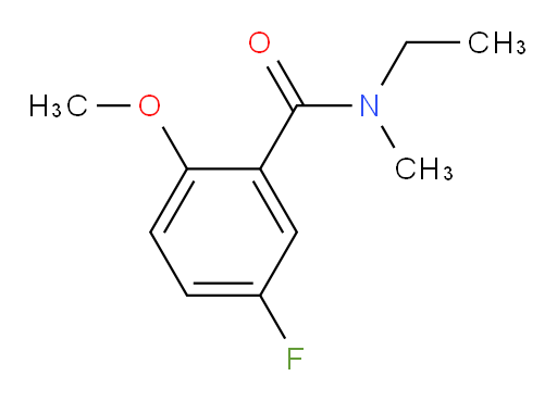 N-ethyl-5-fluoro-2-methoxy-N-methylbenzamide