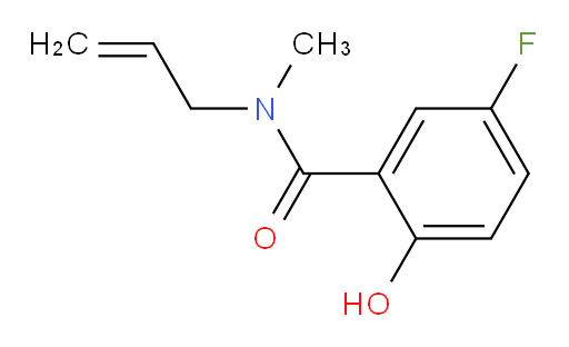 N-allyl-5-fluoro-2-hydroxy-N-methylbenzamide