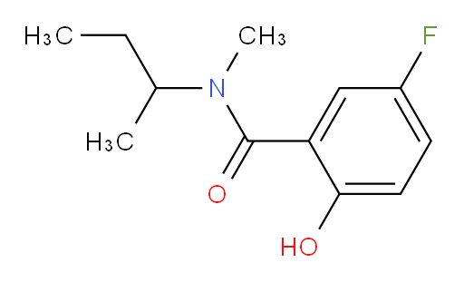 N-(sec-butyl)-5-fluoro-2-hydroxy-N-methylbenzamide