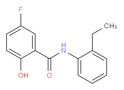 N-(2-ethylphenyl)-5-fluoro-2-hydroxybenzamide