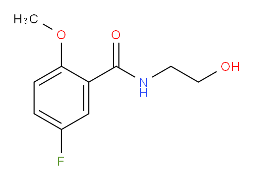 5-fluoro-N-(2-hydroxyethyl)-2-methoxybenzamide