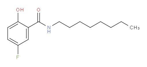 5-fluoro-2-hydroxy-N-octylbenzamide
