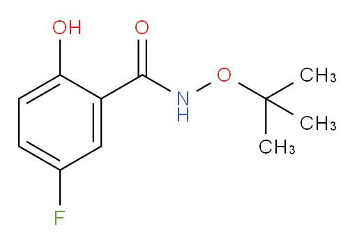 N-(tert-butoxy)-5-fluoro-2-hydroxybenzamide