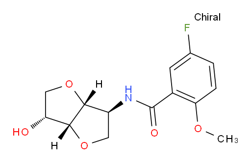 5-fluoro-N-((3S,3aR,6R,6aR)-6-hydroxyhexahydrofuro[3,2-b]furan-3-yl)-2-methoxybenzamide