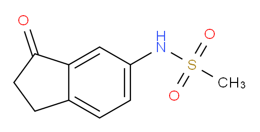 N-(3-oxo-2,3-dihydro-1H-inden-5-yl)methanesulfonamide
