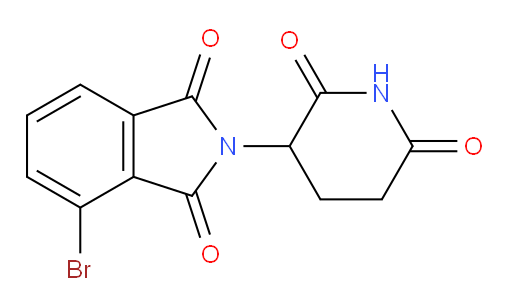 4-bromo-2-(2,6-dioxopiperidin-3-yl)-2,3-dihydro-1H-isoindole-1,3-dione