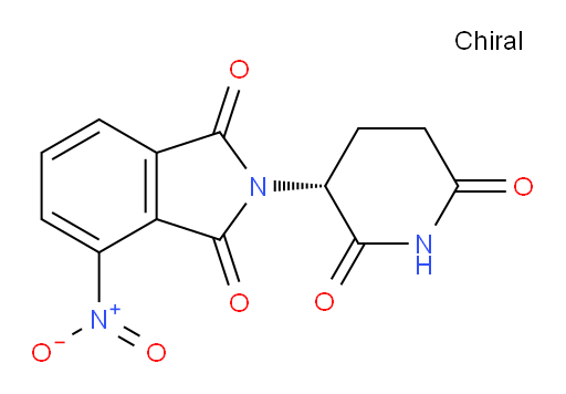 (R)-2-(2,6-dioxopiperidin-3-yl)-4-nitroisoindoline-1,3-dione