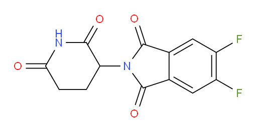 2-(2,6-dioxopiperidin-3-yl)-5,6-difluoroisoindoline-1,3-dione
