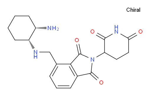4-((((1R,2S)-2-aminocyclohexyl)amino)methyl)-2-(2,6-dioxopiperidin-3-yl)isoindoline-1,3-dione