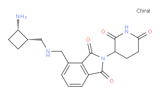 4-(((((1S,2S)-2-aminocyclobutyl)methyl)amino)methyl)-2-(2,6-dioxopiperidin-3-yl)isoindoline-1,3-dione
