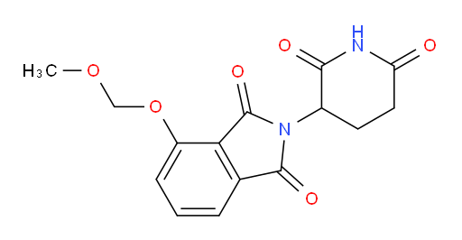 2-(2,6-dioxopiperidin-3-yl)-4-(methoxymethoxy)isoindoline-1,3-dione
