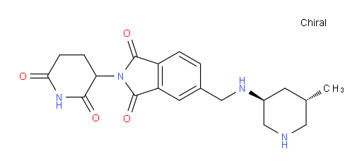 2-(2,6-dioxopiperidin-3-yl)-5-((((3S,5S)-5-methylpiperidin-3-yl)amino)methyl)isoindoline-1,3-dione