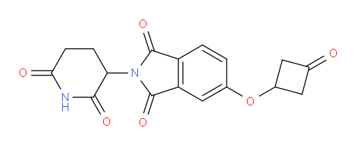 2-(2,6-dioxopiperidin-3-yl)-5-(3-oxocyclobutoxy)isoindoline-1,3-dione
