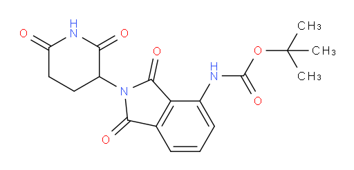tert-butyl (2-(2,6-dioxopiperidin-3-yl)-1,3-dioxoisoindolin-4-yl)carbamate
