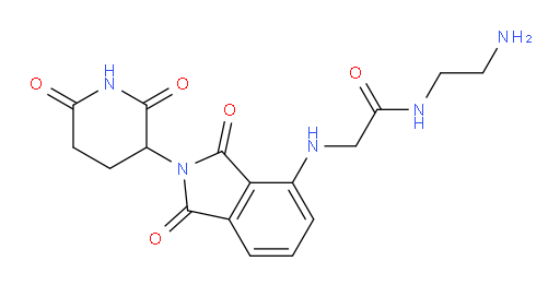 N-(2-aminoethyl)-2-((2-(2,6-dioxopiperidin-3-yl)-1,3-dioxoisoindolin-4-yl)amino)acetamide