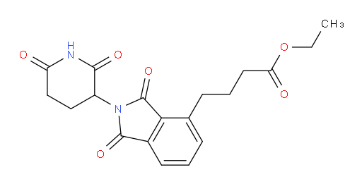 ethyl 4-(2-(2,6-dioxopiperidin-3-yl)-1,3-dioxoisoindolin-4-yl)butanoate