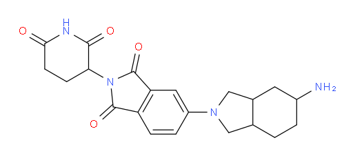 5-amino-2'-(2,6-dioxopiperidin-3-yl)-1,3,3a,4,5,6,7,7a-octahydro-1'H-[2,5'-biisoindole]-1',3'(2'H)-dione