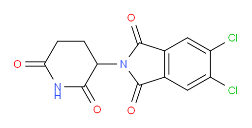 5,6-dichloro-2-(2,6-dioxopiperidin-3-yl)isoindoline-1,3-dione