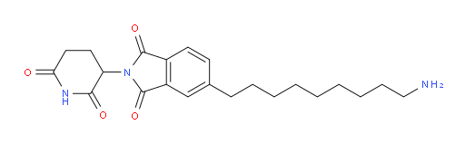 5-(9-aminononyl)-2-(2,6-dioxopiperidin-3-yl)isoindoline-1,3-dione