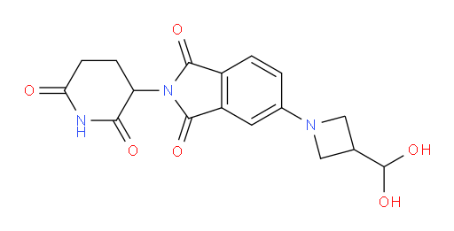 5-(3-(dihydroxymethyl)azetidin-1-yl)-2-(2,6-dioxopiperidin-3-yl)isoindoline-1,3-dione