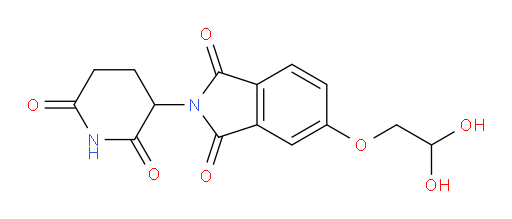 5-(2,2-dihydroxyethoxy)-2-(2,6-dioxopiperidin-3-yl)isoindoline-1,3-dione