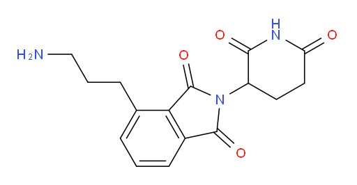4-(3-aminopropyl)-2-(2,6-dioxopiperidin-3-yl)isoindoline-1,3-dione