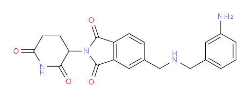 5-(((3-aminobenzyl)amino)methyl)-2-(2,6-dioxopiperidin-3-yl)isoindoline-1,3-dione