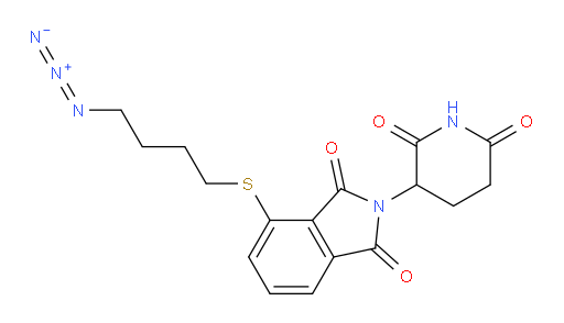 4-((4-azidobutyl)thio)-2-(2,6-dioxopiperidin-3-yl)isoindoline-1,3-dione