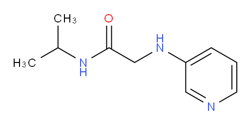 N-isopropyl-2-(pyridin-3-ylamino)acetamide