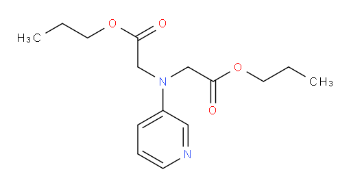 dipropyl 2,2'-(pyridin-3-ylazanediyl)diacetate