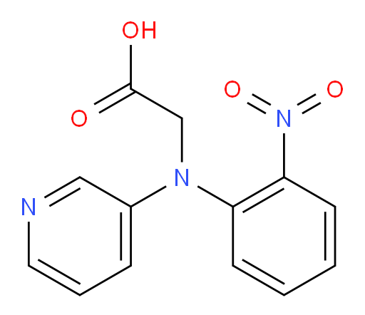 2-((2-nitrophenyl)(pyridin-3-yl)amino)acetic acid