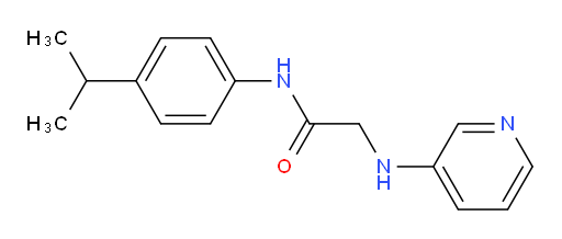 N-(4-isopropylphenyl)-2-(pyridin-3-ylamino)acetamide