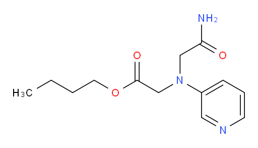 butyl 2-((2-amino-2-oxoethyl)(pyridin-3-yl)amino)acetate