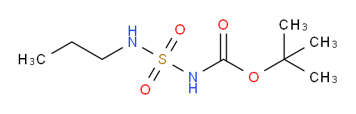 CarbaMic acid, N-[(propylaMino)sulfonyl]-, 1,1-diMethylethyl ester