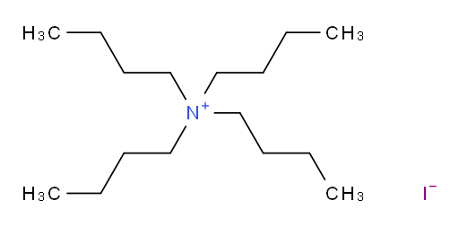 TBAI;Tetrabutylammonium i;tetrabutyl-ammoniuiodide;Tetrabutylammonium Iodid;Tetrabutylazanium iodide;Tetrabutylaminium·iodide;TETRABUTYLAMMONIUM IODIDE;tetra-n-butylammoniumjodid;TetrabutylAmmoniumIodideGr;TETRA-N-BUTYLAMMONIUM IODIDE