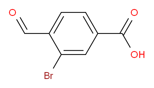 3-bromo-4-formylbenzoic acid