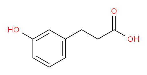IFLAB-BB F2119-0005;M-HYDROCOUMARIC ACID;Hydro-m-coumaric acid;LABOTEST-BB LT00454600;dihydro-3-coumaric acid;m-hydroxy-hydrocinnamicaci;3-HYDROXYHYDROCINNAMIC ACID;3-hydroxyphenylpropionicacid;m-hydroxy-hydrocinnamic acid;3-Hydroxyphenylpropionic acid